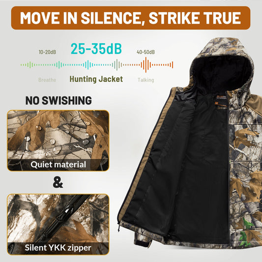Heated Hunting Jacket for Men