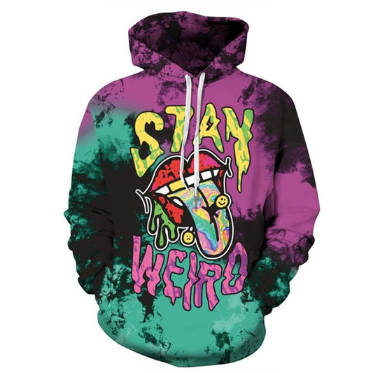 New Funny 3D  Cool Punk Hipster Alien Hoodies